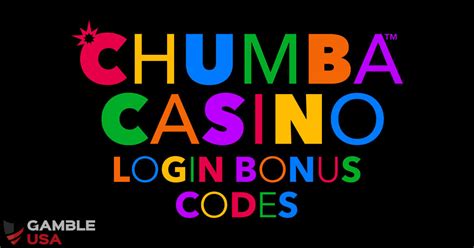 chumba casino login bonus codes